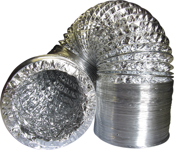 DUCTING SILVER ALUMINIUM 320MM X FIVE METRE BOXED (SUITS 315MM FITTINGS) image 0