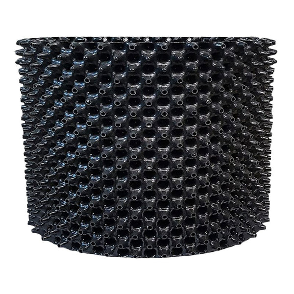 ROOTPLUS POT BLACK 400MM X 345H 45L INC 3 PINS image 0