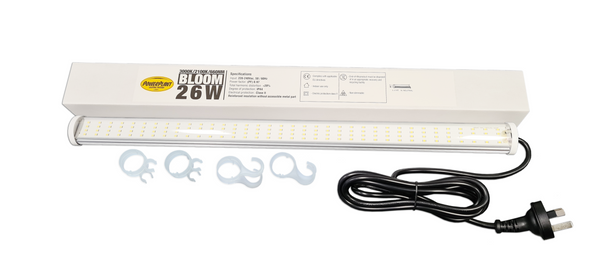 "T" - LED LIGHT BAR 26 WATT 3000K BLOOM 58 Umol/s PPF 2.2-2.3 image 0