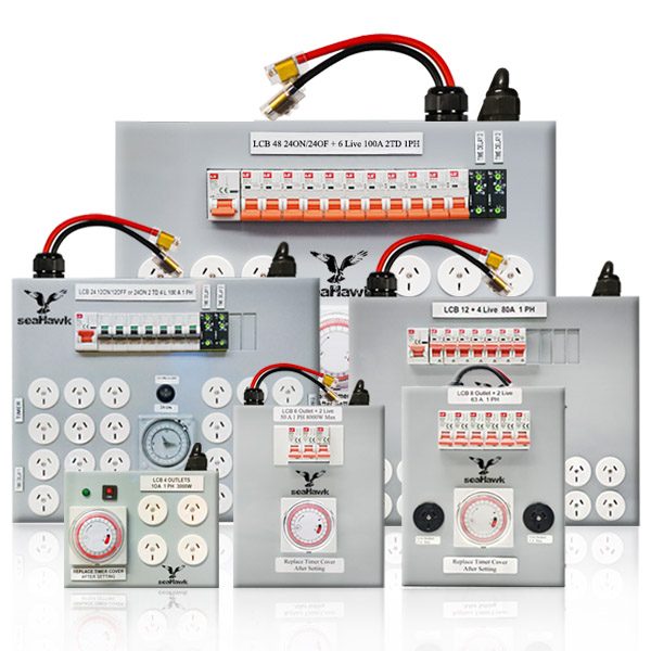24 OUTLET LIGHT CONTROL BOARD - 12 ON / 12 OFF OR 24 TIMED + 2 TIME DELAYS image 0
