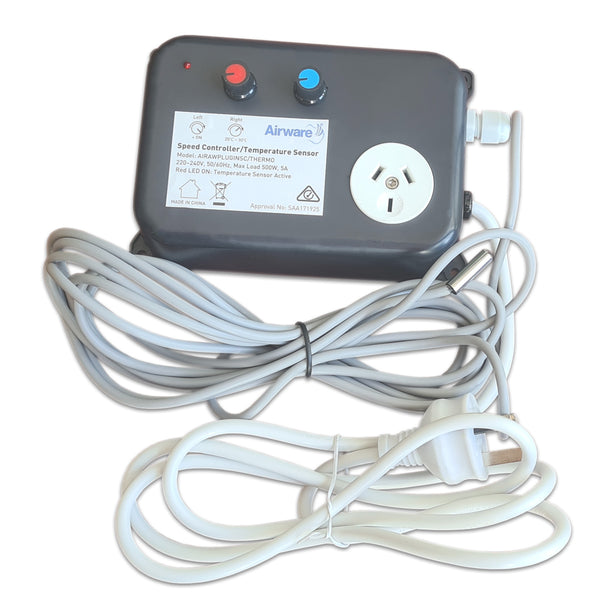 AIRWARE FAN SPEED - TEMPERATURE CONTROLLER (MAX LOAD 500W) image 0