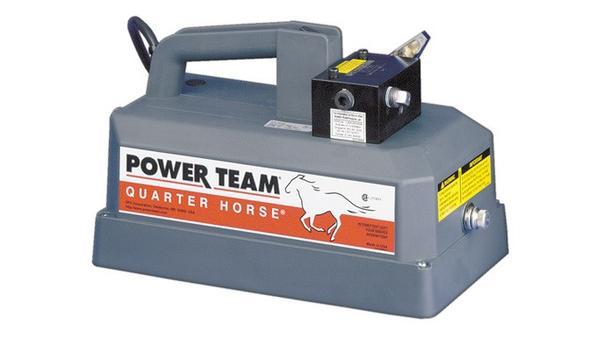 2 SPEED ELECTRIC PORTABLE PUMP - POWER TEAM image 0
