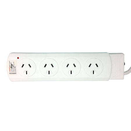 POWER BOARD FOUR OUTLET WITH OVERLOAD CUT-OUT BUTTON image 0