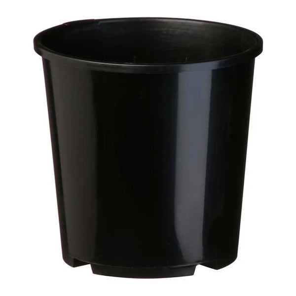 150MM STANDARD BLACK POT WITH HOLE 1.9 LITRE image 0