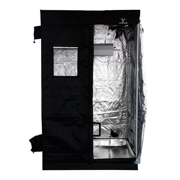 SEA-HAWK MYLAR HIGH TOP GROW TENT 1.2 X 1.2 X 2.3M image 0