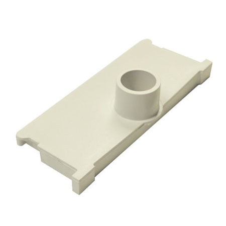 SURE-GRO 80MM X 225MM END CAP WITH SPOUT PVC image 0