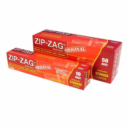 ZIP-ZAG BAG CLEAR SANDWICH 28 GRAM RETAIL 25 PACK
