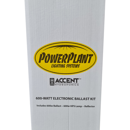 POWER-PLANT 600 WATT BOX KIT DIG/BAL - LAMP - WHITE/REF image 1