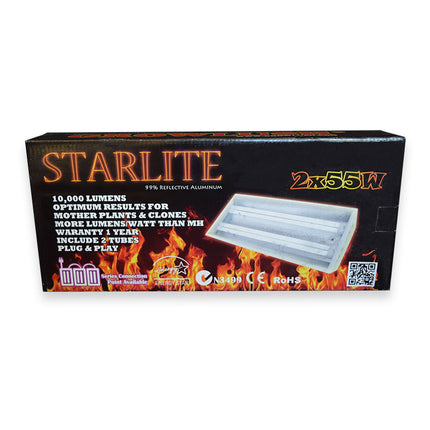 STARLITE T-55 (RED BOX) 2 X 55 WATT LIGHT WITH SERIES PORT image 2