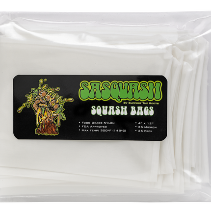 SASQUASH 35 MICRON FILTER BAGS - 20 Pack 4"x2.25" image