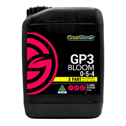 GREEN PLANET GP3 BLOOM - 5 Litre image