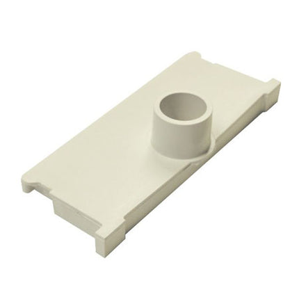 SURE-GRO 100 X 68MM END CAP WITH SPOUT PVC image 0