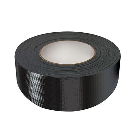 DUCT TAPE BLACK 15UM PREMIUM HEAVY DUTY 48MM X 30 METRE PVC image 0