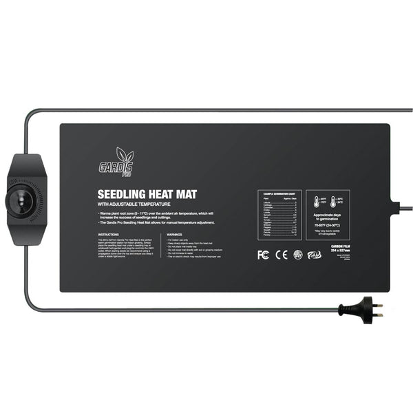 GARDIS PRO HEAT MAT WITH ADJUSTABLE TEMP - 254 X 527MM image 0