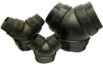 Y' DUCT FITTING 150MM X 150MM X 150MM (PLASTIC) image 0