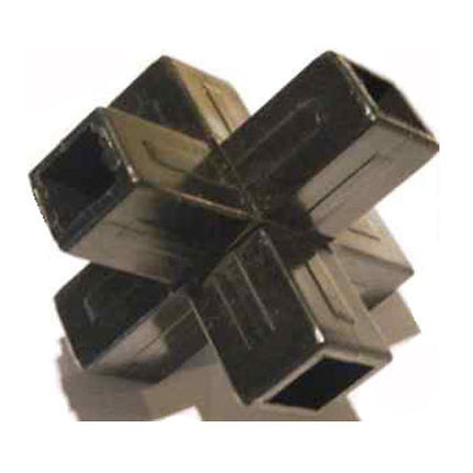 QUBELOCK 6 WAY CORNER BLACK image 0