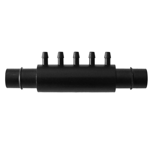 MANIFOLD 13MM INLINE WITH 5 MICROTUBE OUTLETS image 0