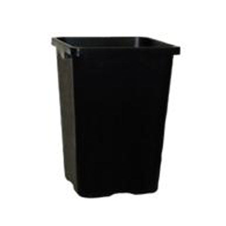 BUCKET SQUARE 290MM X 400MM HIGH 24 LITRE BLACK image 0
