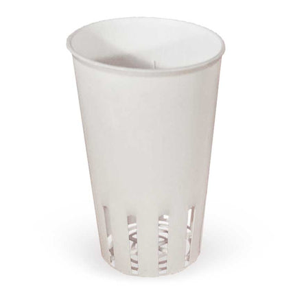 GROW-POT - 80MM SLOTTED WITH UV - REUSABLE WHITE TALL image 0