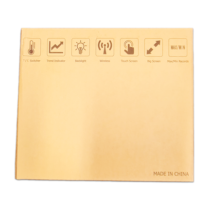 WIRELESS IN / OUTDOOR TOUCH-SCREEN HYGRO / THERMOMETER image 2