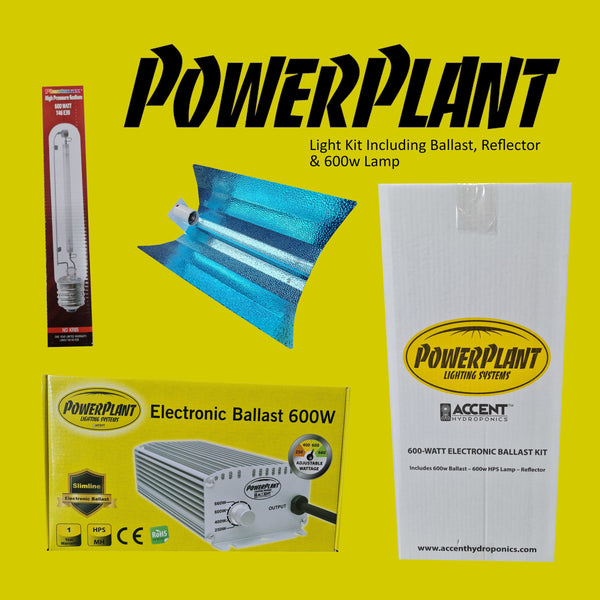 POWER-PLANT 600 WATT BOX KIT DIG/BAL - LAMP - SIL/REF image 0