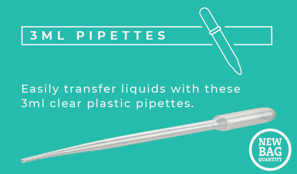 HYDRO BITZ PIPPETTES 3.5MLS (BAG OF 100) image 0