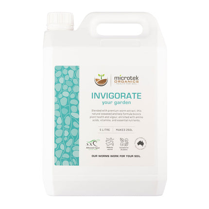 MICROTEK INVIGORATE - LIQUID KELP - 5 Litre image