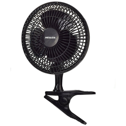 HELLER CLIP FAN 15CM TWO SPEED 15 WATT image 0