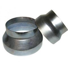 CAN-FILTER ADAPTER COLLAR 125 - 100MM (METAL) FOR RK & RS FANS image 0