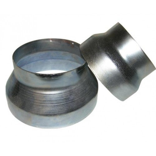 CAN-FILTER ADAPTER COLLAR 125 - 100MM (METAL) FOR RK & RS FANS image 0