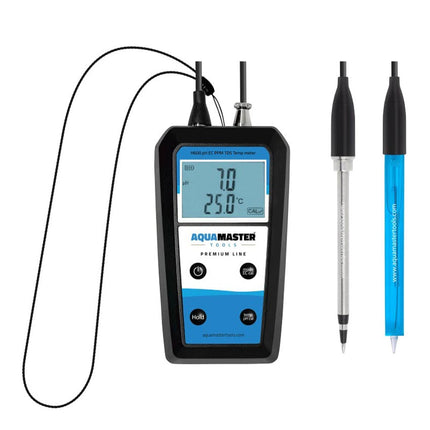 AQUAMASTER H600 PRO SUBSTRATE PH - EC - PPM - TDS - TEMP HANDHELD INC CASE image 2
