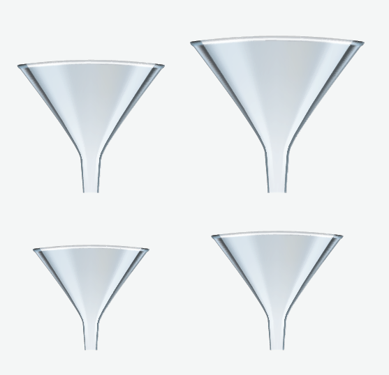HYDRO BITZ 4 PIECE FUNNEL SET image 0
