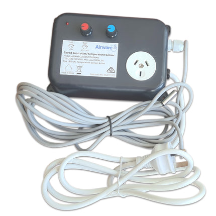 AIRWARE FAN SPEED - TEMPERATURE CONTROLLER (MAX LOAD 500W) image 0