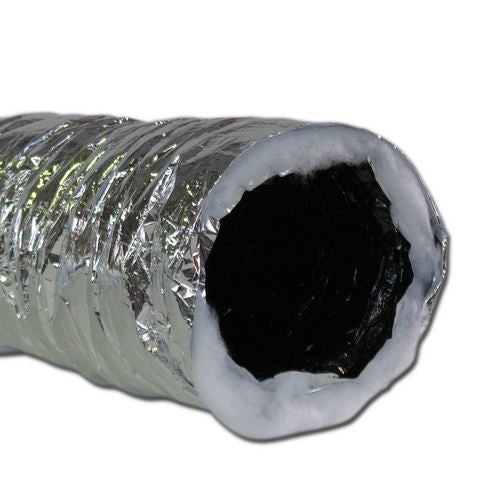 ACOUSTIC POLYESTER DOUBLE THICK DUCT 125MM X 5 METRE BOXED image 0