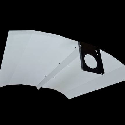 BUDGET SHADE WHITE 6 FOLD LARGE 600 X 480 X 170 MM image 0