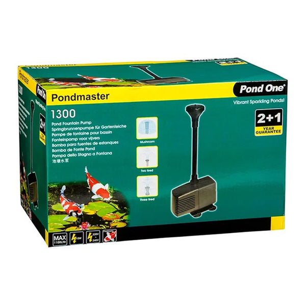 PONDMASTER 1300 MARK-11-1100 L/HR X 1.4 METRE HEAD image 0