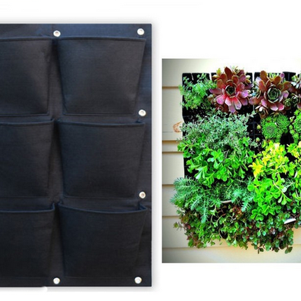WALL FABRIC PLANT BAG - 82CM X 132CM - 25 PLANTS image 0