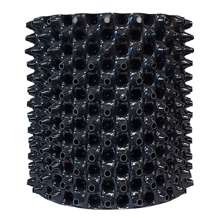 ROOTPLUS POT 250MM X 290H 15L INC 3 PINS - Black image