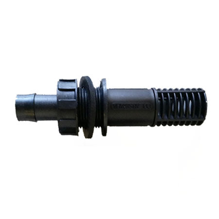 FLOOD &amp; DRAIN OVER-FLOW FITTING SET TALL (19MM OUTLET) image 0