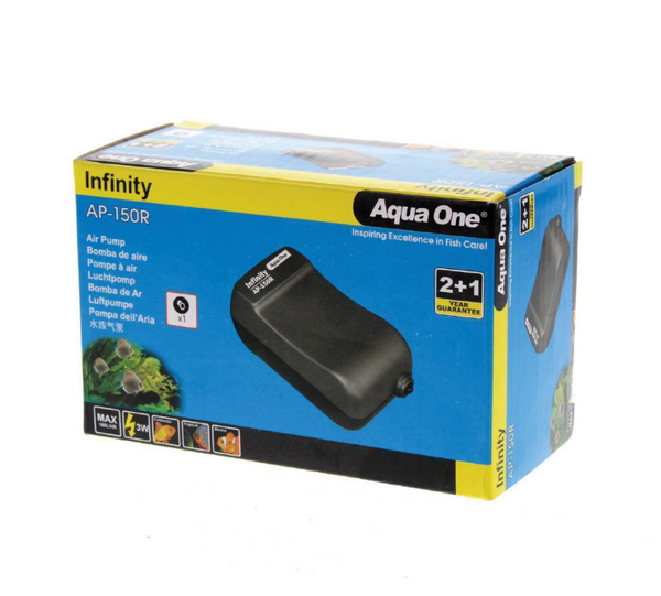 INFINITY AP-150R AIR PUMP SINGLE WITH AIRLINE KIT image 0