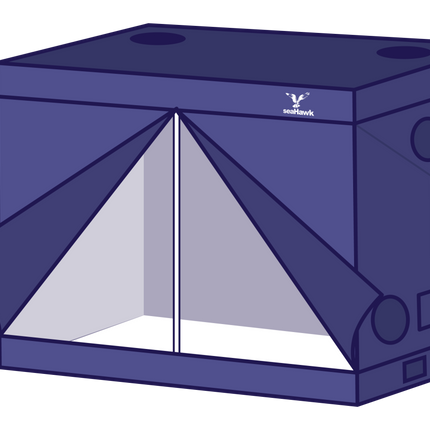 SEA-HAWK MYLAR GROW TENT 2.4 X 1.2 X 2.0M image 0