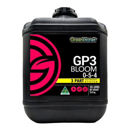 GREEN PLANET GP3 BLOOM - 20 Litre image