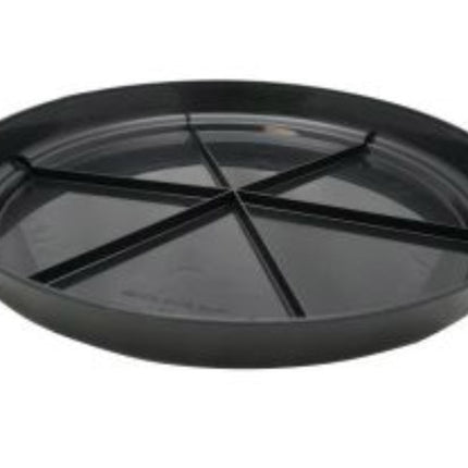 400MM BLACK SAUCER image 0