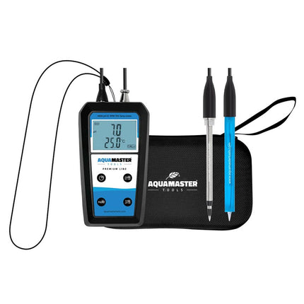 AQUAMASTER H600 PRO SUBSTRATE PH - EC - PPM - TDS - TEMP HANDHELD INC CASE image 3